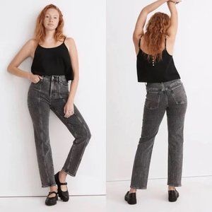 Madewell The Perfect Vintage Straight Jean with Front Seams